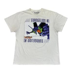 Neon Genesis Evangelion 01 Anime Short Sleeve T Shirt Men's Large